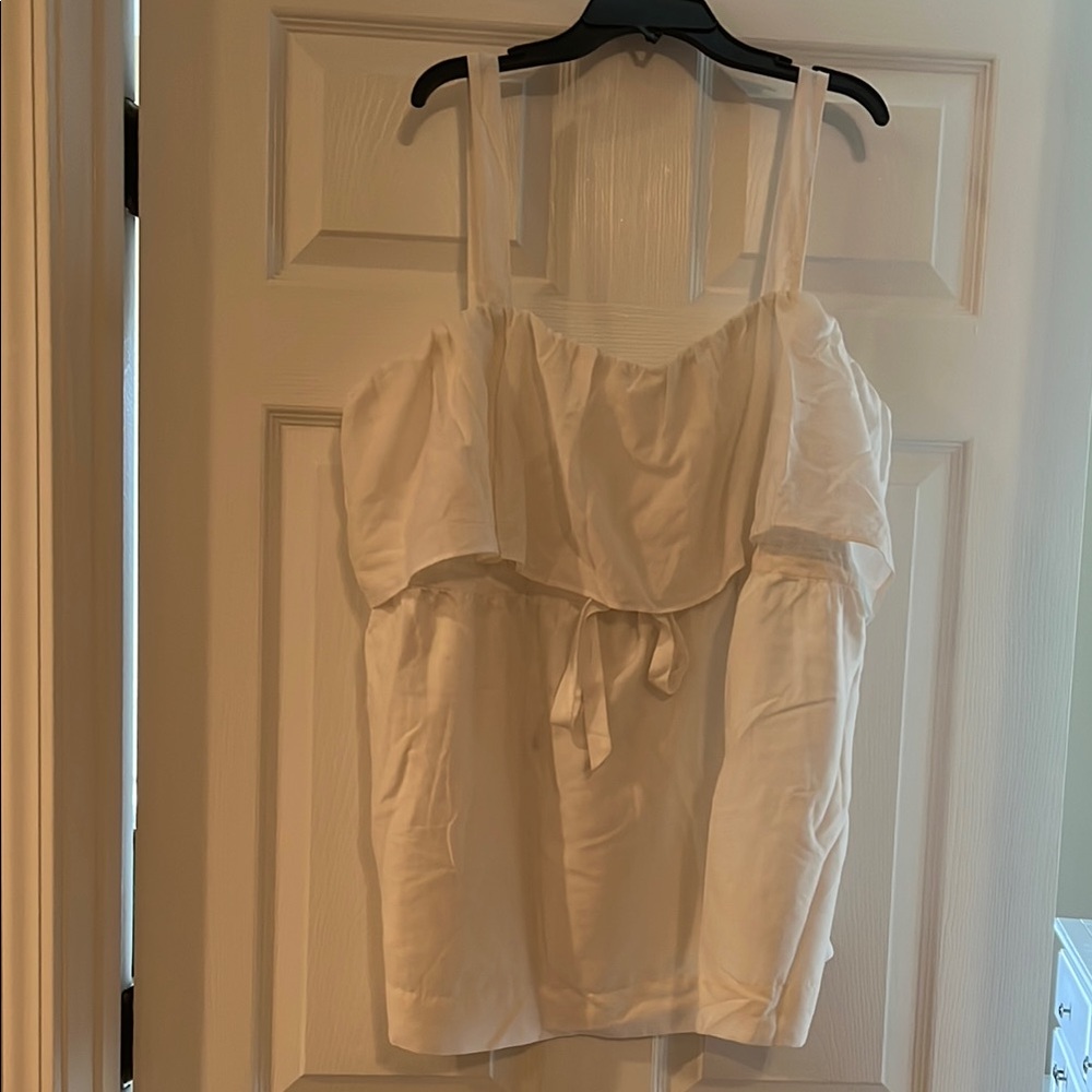 Maternity Elegant White Women's Top